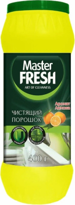Порошок, средство чистящее 400гр, Лимон  Master Fresh