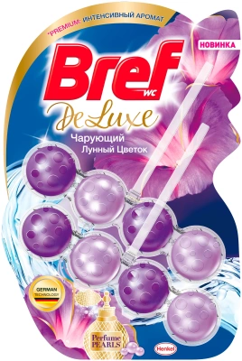Блок для унитаза Bref Лунный цветок 50г 2 шт на блистере