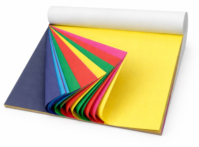 KALAM.KZ - Бумага цветная А4, 16л. двухсторонняя на скрепке, Зверополис