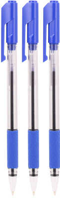 Ручка шариковая DELI "Arrow" Q1630, 1 мм, синяя