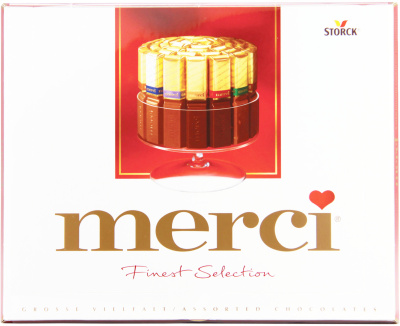 Конфеты Merci 250гр ассорти Storck