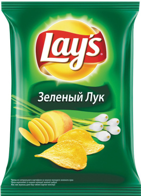 Чипсы LAYS картофельные с луком 140 г