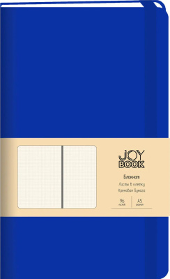 Книга для записей А5(135х213), 96л., обл. тв. переплет, иск. кожа, синий ЭКСМО