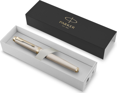 KALAM.KZ - Ручка роллерная IM Professionals Monochrome Champagne Parker