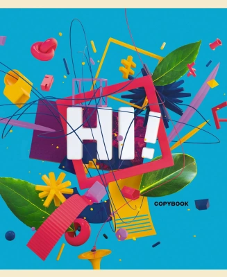 Тетрадь 48л, А5, клетка, скрепка, "Мое настроение", Эксмо