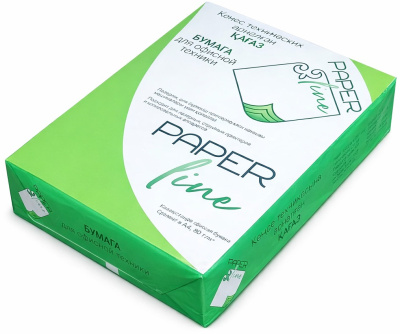 Бумага белая Paper Line А4, 80гр, 500л, CIE 160, Класс А