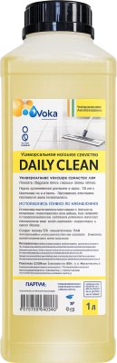 Средство моющее, универсальное для пола 1л. "DAILY CLEAN" Voka (ПЭТ)