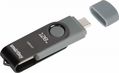 KALAM.KZ - Флеш-накопитель USB 3.0 Smartbuy 128GB Twist Dual Type-C/Type-A