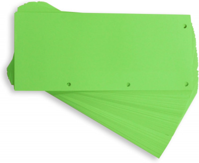 Разделитель 105x240мм, 60л, 160гр, бумажный, зеленый Hamelin
