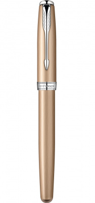 KALAM.KZ - Ручка перьевая Parker Sonnet Pink Gold CT, 0,8 мм F, черная S0947260