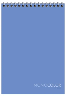 Блокнот 80л, А5 на спирали, тв.обл, ArtSpace "Моноколор. Pale color"