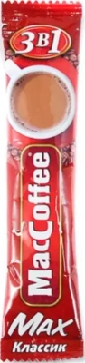 KALAM.KZ - Кофе растворимый, Maccoffee "3 в 1", 16 гр. упаковка 20 шт MAX Classic OPP
