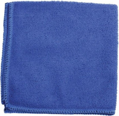 Салфетка 40*40см, микрофибра 1 шт. "Универсальная" (Dark blue) цвет: темно синий