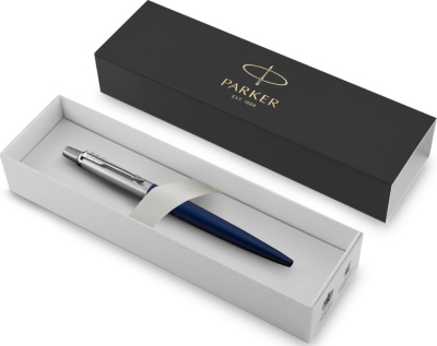 KALAM.KZ - Ручка шариковая Parker Jotter Essential Royal Blue CT, 1,0 мм M 1953186
