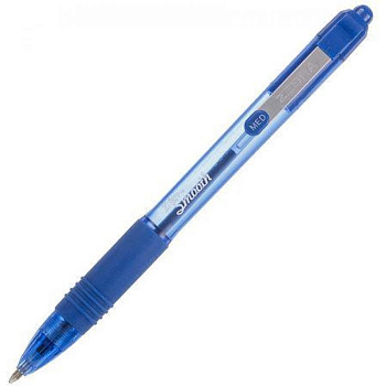 KALAM.KZ - Ручка шариковая 1,0мм., синяя, автоматическая  Z-GRIP BP Super Smooth яркие синие чернила