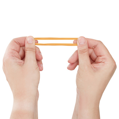 KALAM.KZ - Резинки для денег, 60мм, 1000гр, желтые OfficeSpace