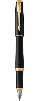 KALAM.KZ - Ручка перьевая Parker Urban Core Muted Black GT 1931593, матовый черный лак