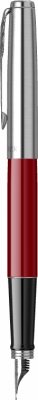 KALAM.KZ - Ручка перьевая Parker Jotter Originals Red Chrome CT, 0,8 мм F, синяя 2096898