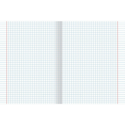 Тетрадь 48л, А5, клетка, скрепка, комикс, Эксмо