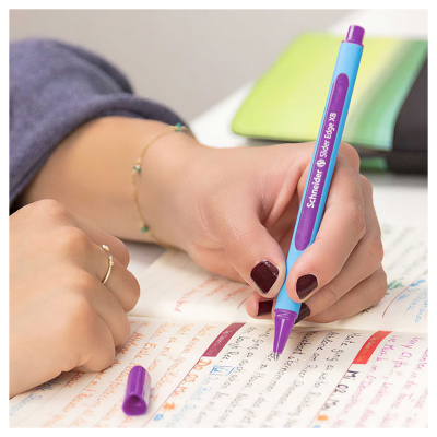 KALAM.KZ - Ручка шариковая, 1.4мм, фиолетовая "Slider Edge XB" Schneider купить KALAM.KZ - Ручка шариковая, 1.4мм, фиолетовая "Slider Edge XB" Schneider