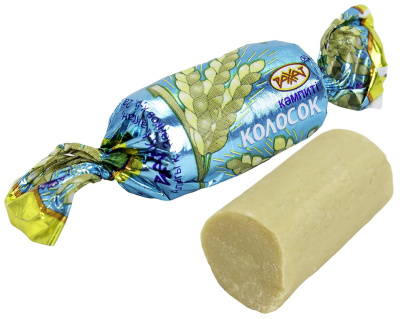 Конфеты молочный батончик весовые Колосок РАХАТ