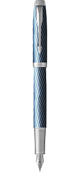 KALAM.KZ - Ручка перьевая Parker IM Premium Blue Grey CT, 0,7 мм F, синяя 2143651