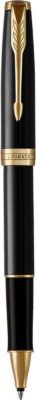 KALAM.KZ - Ручка роллерная Parker Sonnet Black Lacquer GT, 0,5 мм F, черная, 1931496