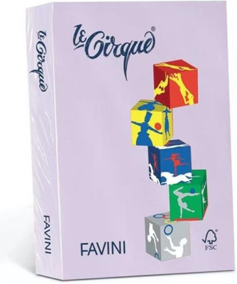 Бумага цветная "Le Cirque №104 Lilla", A4, 160гр, 250л,лиловая