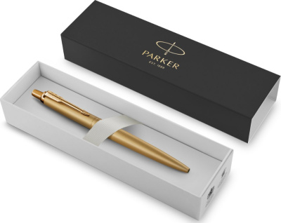 KALAM.KZ - Ручка шариковая Parker Jotter XL SE20 Monochrome Gold, 1,0 мм М, синяя 2122754