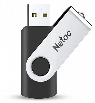 KALAM.KZ - USB Флеш 16GB 3.0 Netac U505 NT03U505N-016G-30BK серебристый/черный