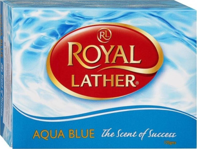 Мыло туалетное 125гр "Royal Синее" 