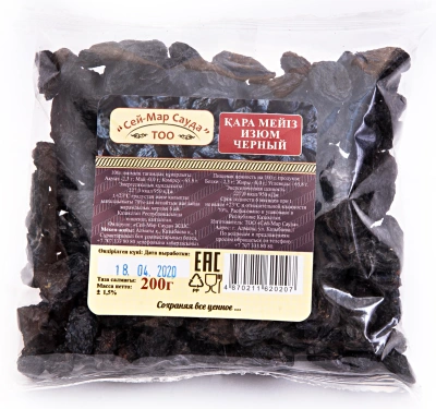 Изюм черный 200 гр.