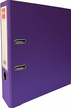 KALAM.KZ - Регистратор A4, 72мм, PVC/Paper, фиолетовый Eisear (A0220)