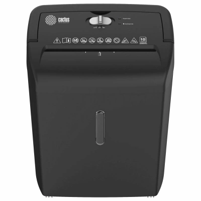 KALAM.KZ - Шредер секр.4(5x18мм), 10 листов, 21л, 4,6кг, CACTUS CS-SH-10-21-5X18