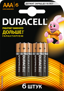 KALAM.KZ - Батарейка AАA, 1.5V, Alkaline (блистер 6шт) Duracell