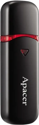KALAM.KZ - Флеш-накопитель USB 64GB Apacer AP64GAH333B-1 черный