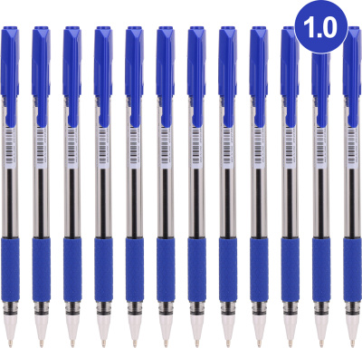 KALAM.KZ - Ручка шариковая DELI "Arrow" Q1730, 1 мм, синяя