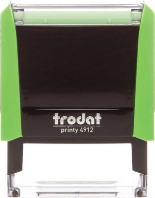 KALAM.KZ - Оснастка 47х18мм, для штампа 4912, зеленое яблоко Trodat