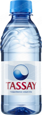 Вода минеральная без газа, 0,25л Tassay пластиковая бутылка