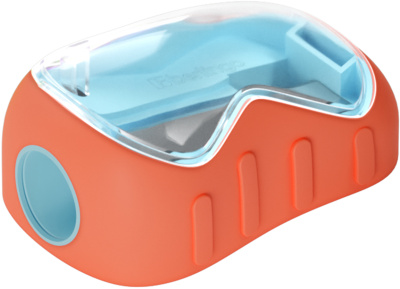 KALAM.KZ - Точилка 1 отверстие, с контейнером, пластик, ассорти "Soft" Berlingo