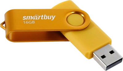 Флеш-накопитель USB 8GB Smartbuy 2.0 Twist Yello 