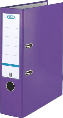 KALAM.KZ - Регистратор A4, 80мм, PVC/Paper, фиолетовый Elba купить KALAM.KZ - Регистратор A4, 80мм, PVC/Paper, фиолетовый Elba
