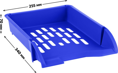 KALAM.KZ - Лоток горизонтальный А4, синий Стамм Лидер