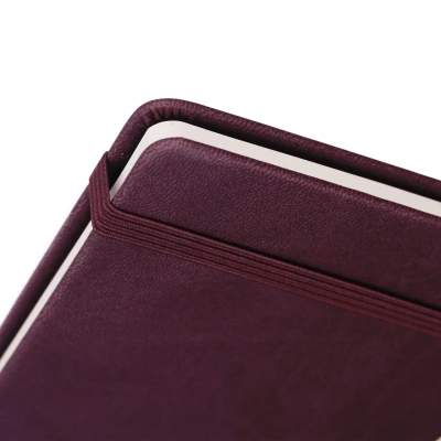 Блокнот для записей 96л, А4-, клетка, обл. иск.кожа, черный агат, Joy Book ЭКСМО