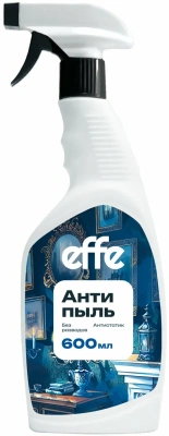Средство чистящее для поверхностей и мебели 600 мл Антипыль с триггером "Effe"