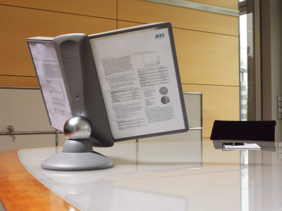 KALAM.KZ - Демонстрационная система, 10 демопанелей, настольная, графитовая Durable