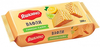 KALAM.KZ - Вафли «Лимон-Лайм», 300 г Яшкино 