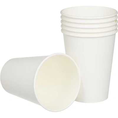 KALAM.KZ - Стакан бумажный, 150 мл, d 70 мм, (180 мл до края), белый (100 шт в уп)