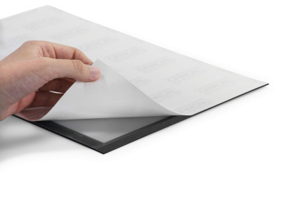 KALAM.KZ - Рамка магнитная, А3, настенная, самоклеющаяся, черная Durable