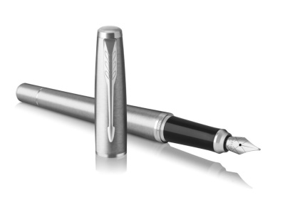 KALAM.KZ - Ручка перьевая Parker Urban Core Metro Metallic CT, 0,8 мм F, синяя 1931597